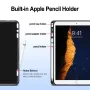 Деним Кейс DTH-PANDA iPad/10.2” 2021 9/8/7th Gen 2020/2019,държач за молив/джоб/авт. заспиване, снимка 3