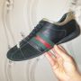 Мъжки обувки / маратонки GUCCI Classic Red & Green Stripes Leather , снимка 10
