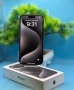 Apple iPhone 15 Pro, 128GB, 5G, Black Titanium , снимка 3