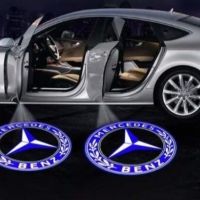 Mercedes/Мерцедес LED/ЛЕД лого проектор за врата, снимка 3 - Аксесоари и консумативи - 44142752