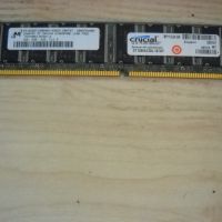 38.Ram DDR 333 MHz,PC-2700,1GB, Мicron-Crucial, снимка 1 - RAM памет - 45287917