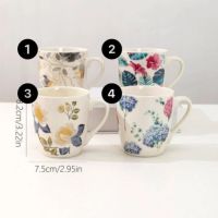 Порцеланова чаша за чай 300ML, флорални мотиви, снимка 4 - Чаши - 45769864
