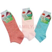 Едночветни чорапи терлик, комплект 3 броя, снимка 1 - Дамски чорапи - 45177223