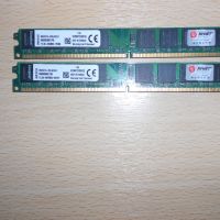 433.Ram DDR2 667 MHz PC2-5300,2GB,Kingston. НОВ. Кит 2 Броя, снимка 1 - RAM памет - 45785373