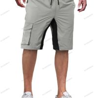 Ежедневни мъжки къси панталони с цветен блок в нов стил, 6цвята , снимка 2 - Къси панталони - 45375695