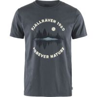 Тениска Fjall Raven Forest Mirror - синя, снимка 1 - Екипировка - 45337927