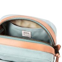 Малка чанта с кожа Filson - Travel Kit, в цвят Lake green, снимка 6 - Екипировка - 45281894