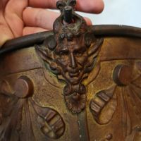 Антикварна немска медна  кофа 1886 година-GWV Germany, късен 19 ти век , снимка 12 - Антикварни и старинни предмети - 45160275