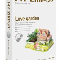 3D макет голям размер с растяща жива градина / My Zilipoo - Love Garden 3Д макети, снимка 1 - Декорация за дома - 45467303