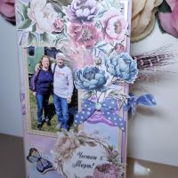 Изработка на индивидуални празнични картички, снимка 7 - Романтични подаръци - 45313580