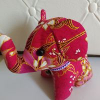 Ръчно изработен тайландски слон, снимка 4 - Декорация за дома - 46116677