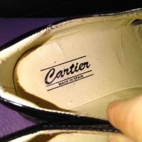 Cartier маркови испански лачени официални обувки №43 стелка 28см, снимка 7 - Официални обувки - 45456277
