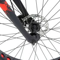 Велосипед Фетбайк Chrisson Fat 26" - Черен | Fat bike: Широки гуми за по-добро сцепление!, снимка 3 - Велосипеди - 45452447