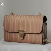Елегантна дамска чанта с 3 прегради в луксозен дизайн - ЛУКС, снимка 3 - Чанти - 45664867
