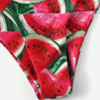 Бански Watermelon Red - XS S M L размери, снимка 9 - Бански костюми - 45477603