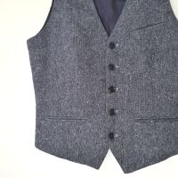 H&M Wool Vest / S* / мъжки елегантно официален елек с вълна / състояние: ново, снимка 12 - Сака - 45201076