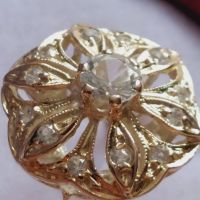 Дамски златен пръстен с циркони , снимка 11 - Пръстени - 45338069