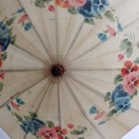 Стар дамски чадър 1900-1920г, снимка 3 - Други ценни предмети - 44970209