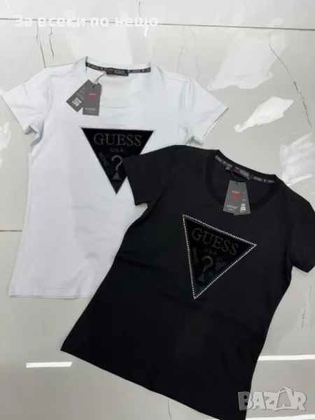 Gucci Дамска Бяла Тениска👚Дамска Блуза С Къс Ръкав В Бял Цвят Гучи Код A474, снимка 1