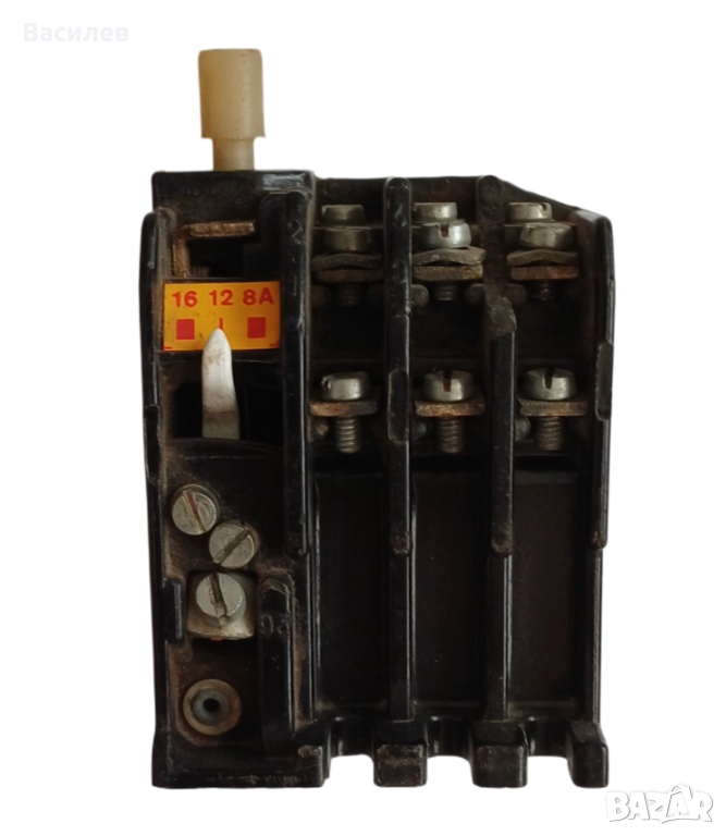 Реле термично биметално РТБ 0, (8А-16А), снимка 1