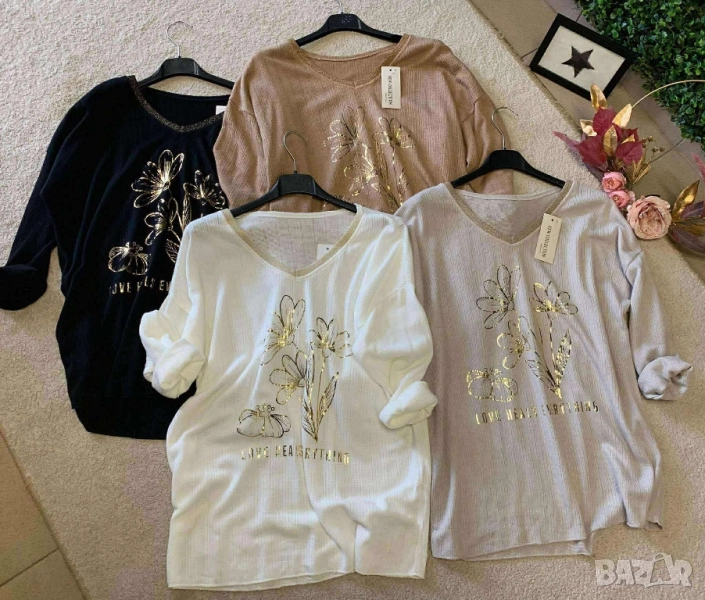 блузи от фино плетиво , снимка 1