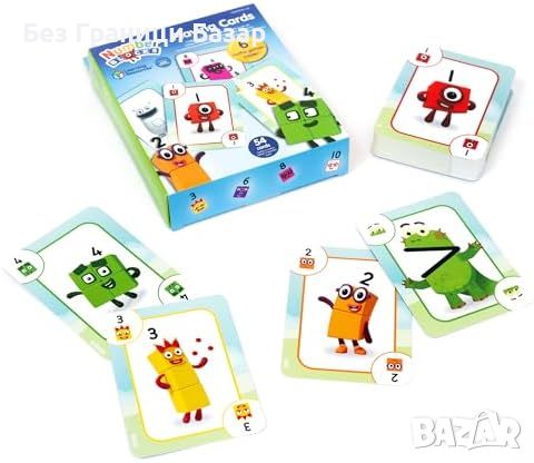 Нови Образователни Карти Numberblocks за Игра и Учене деца 3+, снимка 1