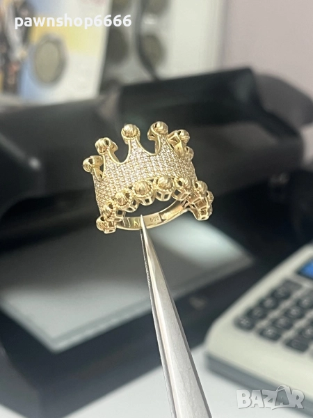 Златен пръстен 14 карата, снимка 1