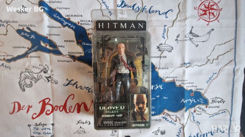 NECA action figure Hitman Agent 47, снимка 1