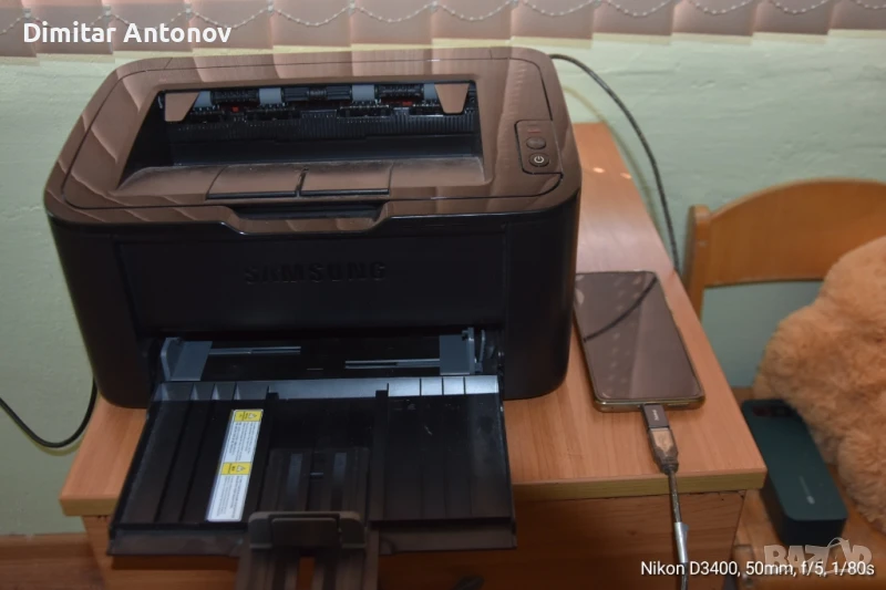 продавам лазерен принтер Samsung ML 1670, снимка 1