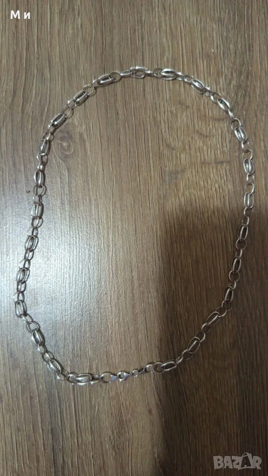 Сребърно ланче 25 гр, снимка 1