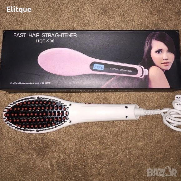 Четка за изправяне на коса Luxury 💎, снимка 1