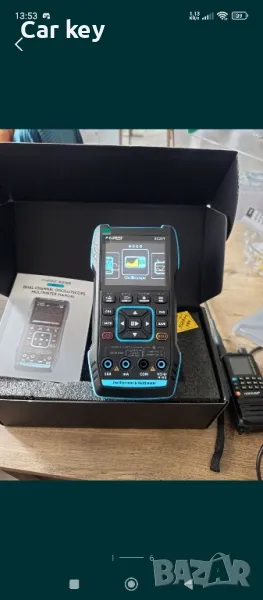 Дигитален 2 канален осцилоскоп + мултиметър + сигнален генератор 3 в 1 , снимка 1