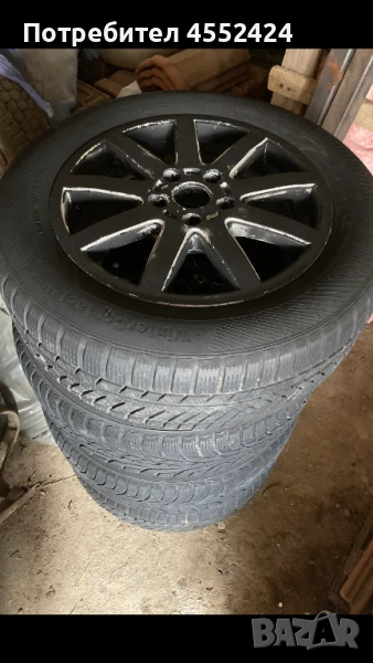 Комплект зимни гуми и джанти Ауди - R16, снимка 1