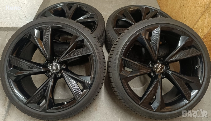 Оригинални джанти с гуми зимни 22 цола Audi RS6 RS7 дот 2023г, снимка 1