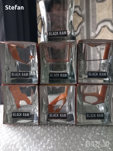 Нови чаши за уиски BLACK RAM, снимка 1