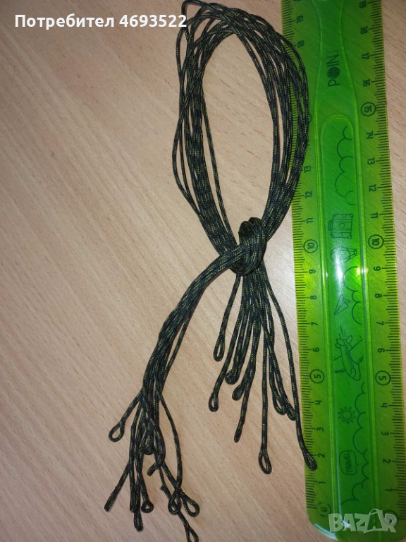 Петля лидкор без олово 50lb – 45 см (комплект 10 бр.), снимка 1