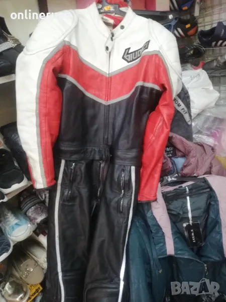 Мото екип естествена кожа , снимка 1