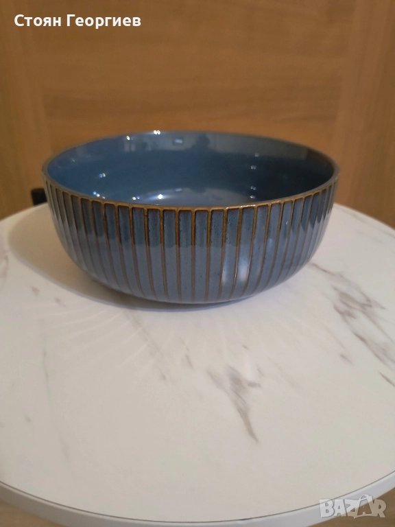 Чисто нова керамична купа висока 8см диаметър 20см, снимка 1