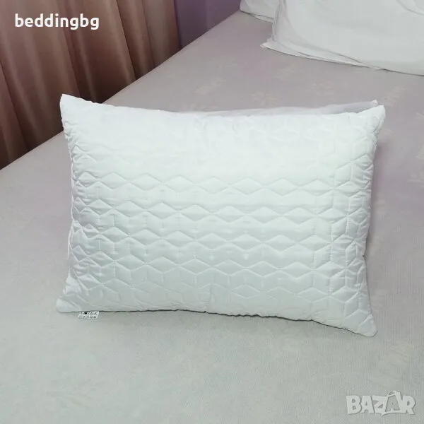 Удобна #възглавница средна височина с силиконов пух "Соня, снимка 1