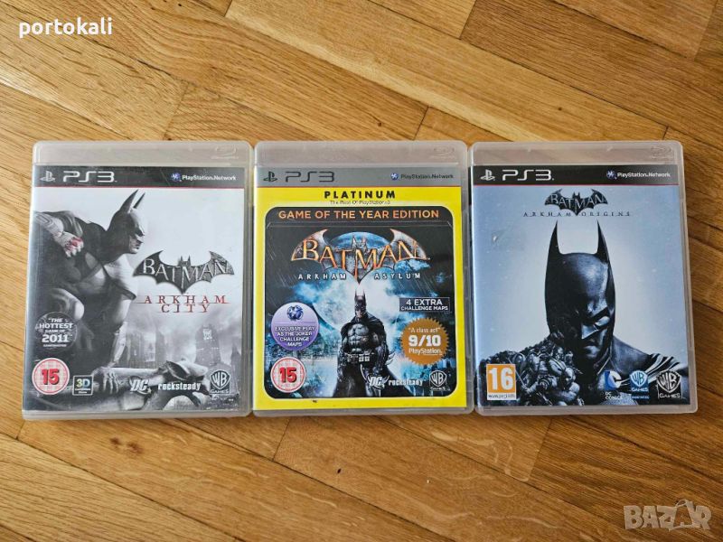 Игри игра PS3 Плейстейшън 3 Playstation 3 Batman комплект, снимка 1