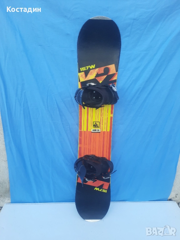 сноуборд  K2 CMPNY  с автомати  157см., снимка 1