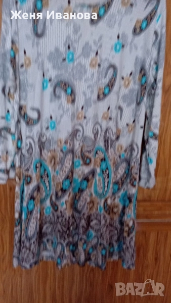 Дамска рокля с дълъг ръкав, снимка 1