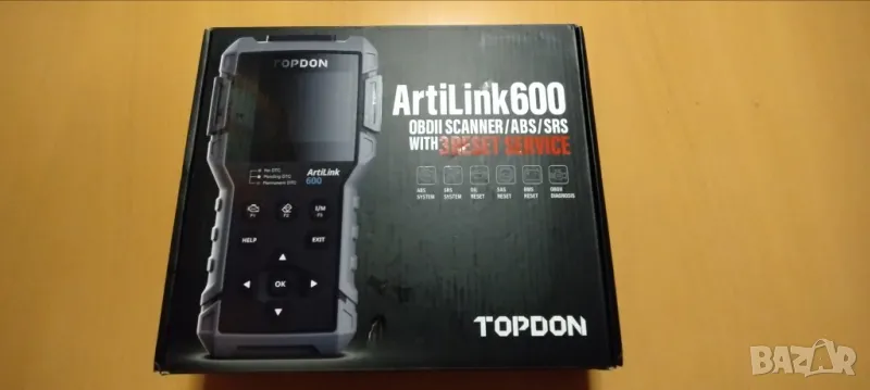 Автодиагностика Topdon ArtiLink600, снимка 1