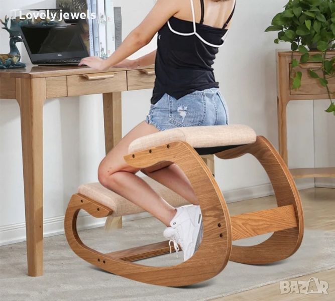 Ергономичен коленен стол, снимка 1