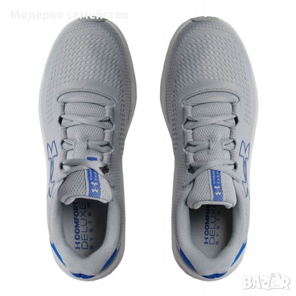 Мъжки маратонки UNDER ARMOUR Charged Pursuit 3 Big Logo Running Shoes Grey/Blue, снимка 1