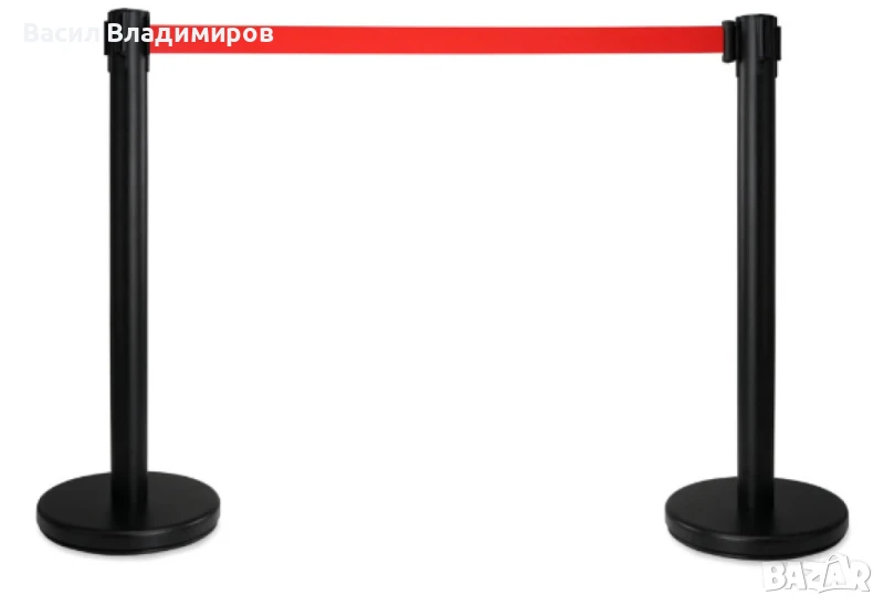 Ограждение с лента/бариера, снимка 1