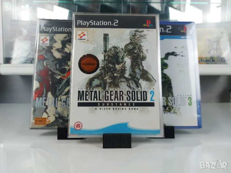 Игри за PS2 Metal Gear Solid 2,3 Snake Eater, Substance, снимка 1