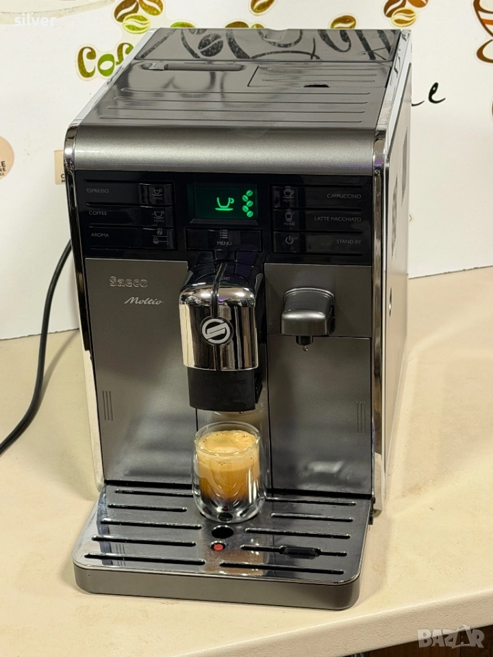 Кафемашина кафе автомат Saeco moltio с гаранция, снимка 1
