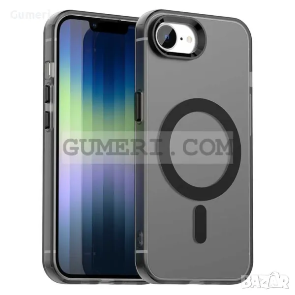 Хибриден Magsafe Мат Кейс за Apple iPhone 16e, снимка 1