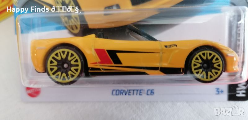 💕🧸Hot Wheels 24 Corvette C6 HW Roadsters, снимка 1